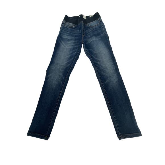 Jessica Simpson Girls Blue Denim Gracie Pull-On Skinny Jeans Youth Size 8 - Picture 2 of 7